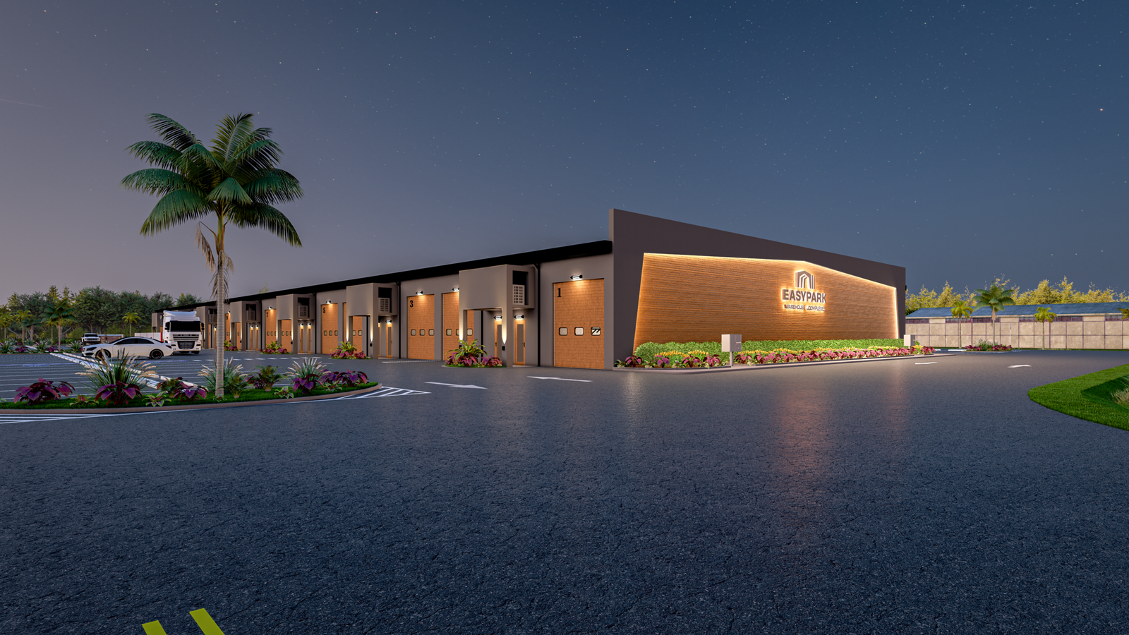 Easypark Left Side View